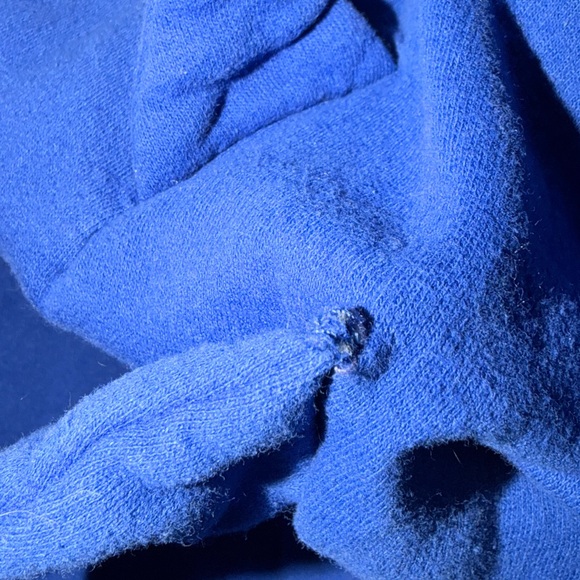 Sonic The Hedgehog Blue Kids Hoodie jacket  zip sz 18 XXL - Picture 6 of 10